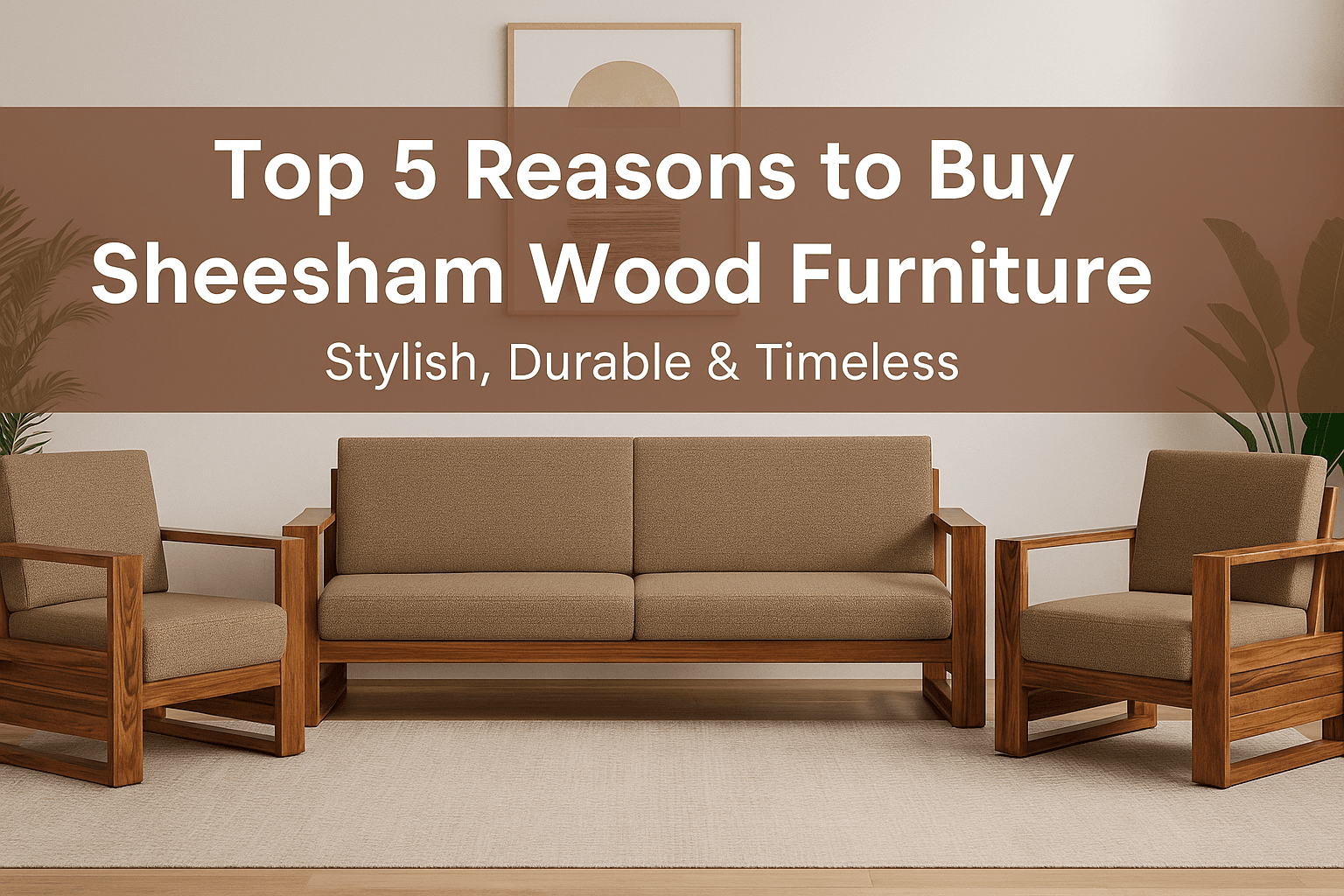🏠 Introduction: When it comes to durable, stylish, and eco-friendly furniture, Sheesham Wood Furniture stands out as one of the best choices for Indian homes. Whether you're furnishing your living room, bedroom, or dining space, Sheesham wood offers unmatched strength, rich texture, and timeless appeal. In this blog, we’ll explore the top 5 reasons why Sheesham wood furniture is a smart investment for your home. 1️⃣ Exceptional Durability Sheesham (also known as Indian Rosewood) is a hardwood that’s resistant to termites, cracking, and daily wear. This makes it ideal for long-term furniture pieces like sofa sets, beds, and dining tables. ✅ Tip: At Laxmi Furniture, our Sheesham wood products are treated for extra protection and longevity. 2️⃣ Elegant Appearance The natural grain patterns and rich brown tones of Sheesham wood create a premium and royal look. Its fine finish enhances any modern or traditional home décor. 🛋️ Our best-selling Sheesham Wood 5 Seater Sofa Set is a perfect example of elegance meets comfort. 3️⃣ Low Maintenance Unlike cheap engineered wood or plastic furniture, Sheesham wood needs minimal maintenance. Just occasional polishing and dry dusting keep it looking new for years. 4️⃣ Eco-Friendly & Sustainable Sheesham is a fast-growing and renewable hardwood. Choosing Sheesham wood furniture is an environmentally responsible decision that supports sustainable living. 5️⃣ Versatile & Value for Money Whether it's a coffee table, bedside unit, wardrobe, or TV unit, Sheesham wood blends beautifully with any interior. It lasts for generations, making it a great return on your investment. 📦 Why Choose Laxmi Furniture? ✅ 100% Solid Sheesham Wood ✅ Handcrafted with Precision ✅ Modern & Traditional Designs ✅ Pan India Shipping ✅ Affordable Pricing with Premium Quality ✅ Trusted by 1000+ Happy Customers 🌐 Shop Sheesham Wood Furniture Online Looking to buy high-quality Sheesham wood furniture online? Visit 👉 www.laxmifurniture.in or call us at 📞 8890140273 | 7726014273 We deliver PAN India! 🛻 🔍 Suggested Tags/Keywords (for SEO): Sheesham Wood Furniture Buy Wooden Furniture Online India 5 Seater Sofa Set Sheesham Wood Solid Wood Furniture India Furniture for Living Room