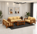Sheesham Wood 7 Seater Sofa Set