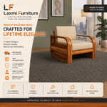 Sheesham Wood 1 Seater Sofa - Free Delivery, 10 Year Warranty - Laxmi Furniture