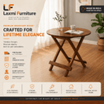Sheesham Wood Folding Round Table | Free Delivery India