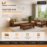 Sheesham Wood Pocket Sofa Set - Crafted for Lifetime Elegance - Laxmi Furniture
