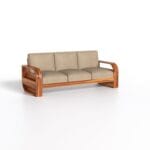 5 seater wooden sofa set
