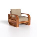 5 seater wooden sofa set