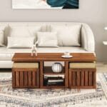 Sheesham wood center table