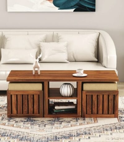 Sheesham wood center table