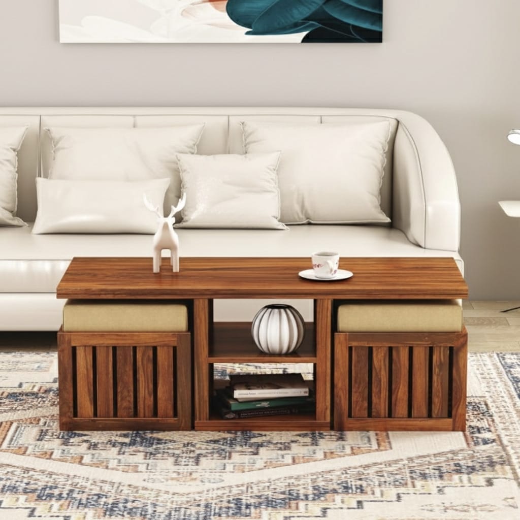 Sheesham wood center table