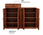 sheesham-wood-shoe-rack-cabinet - Image 5