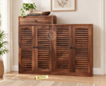 sheesham-wood-shoe-rack-cabinet - Image 3